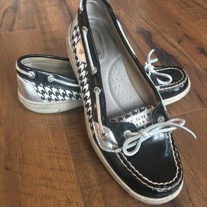 Sperry Topsider Tasselfish Houndstooth Boat Shoe